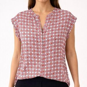 Worthington Floral Print Top